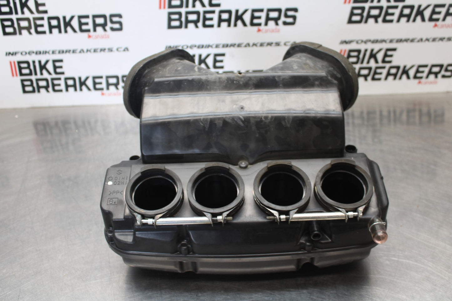 08-10 SUZUKI GSXR 600 AIRBOX AIR INTAKE FILTER BOX BB202