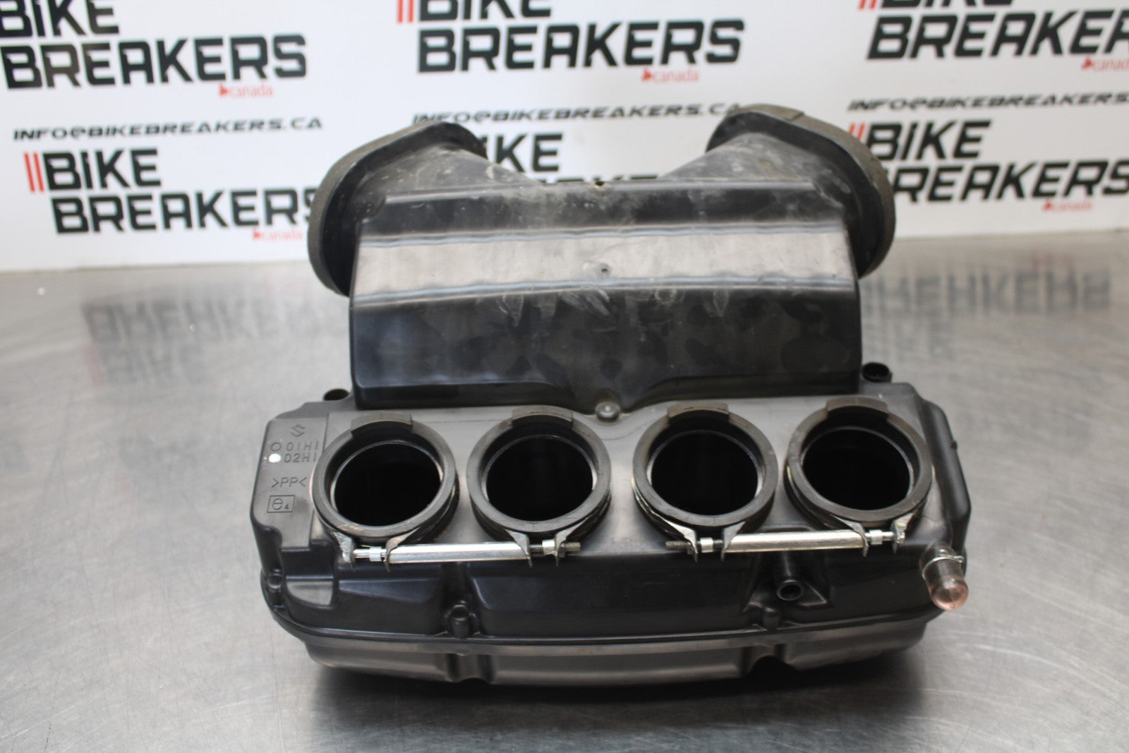 08-10 SUZUKI GSXR 600 AIRBOX AIR INTAKE FILTER BOX BB202