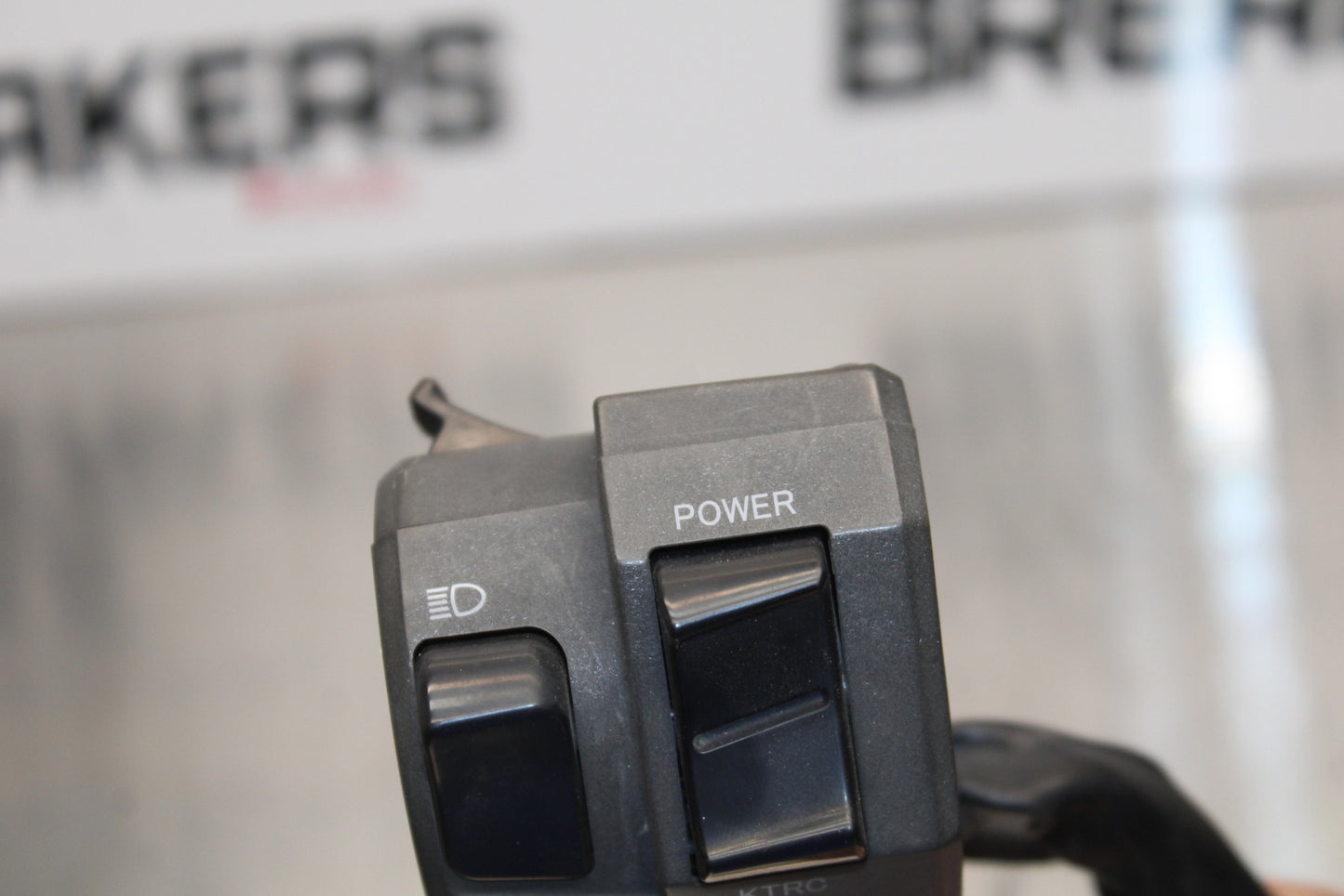 13-17 KAWASAKI NINJA ZX6R ZX636 ABS LEFT CLIP ON HORN SIGNALS SWITCH BB143