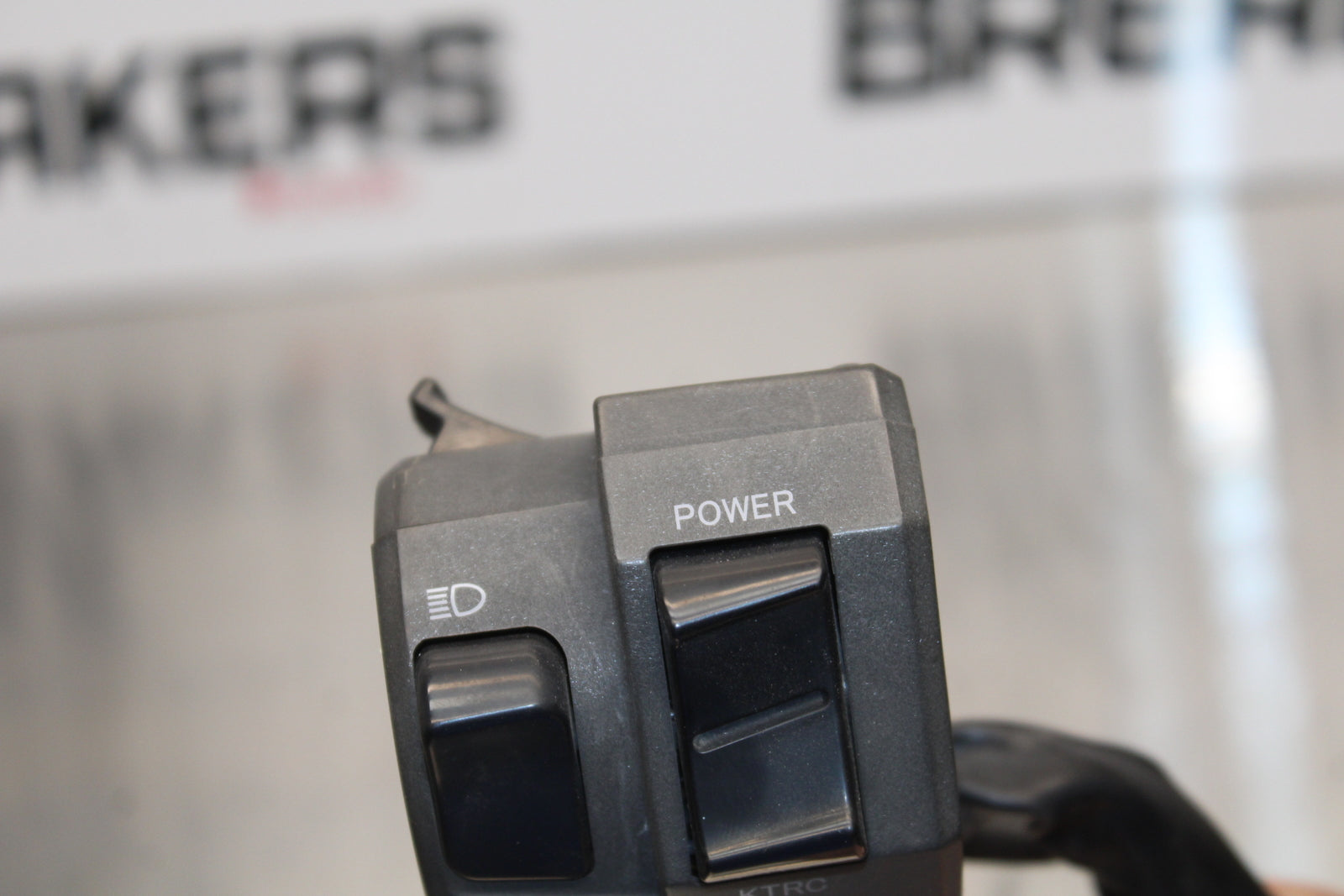 13-17 KAWASAKI NINJA ZX6R ZX636 ABS LEFT CLIP ON HORN SIGNALS SWITCH BB143