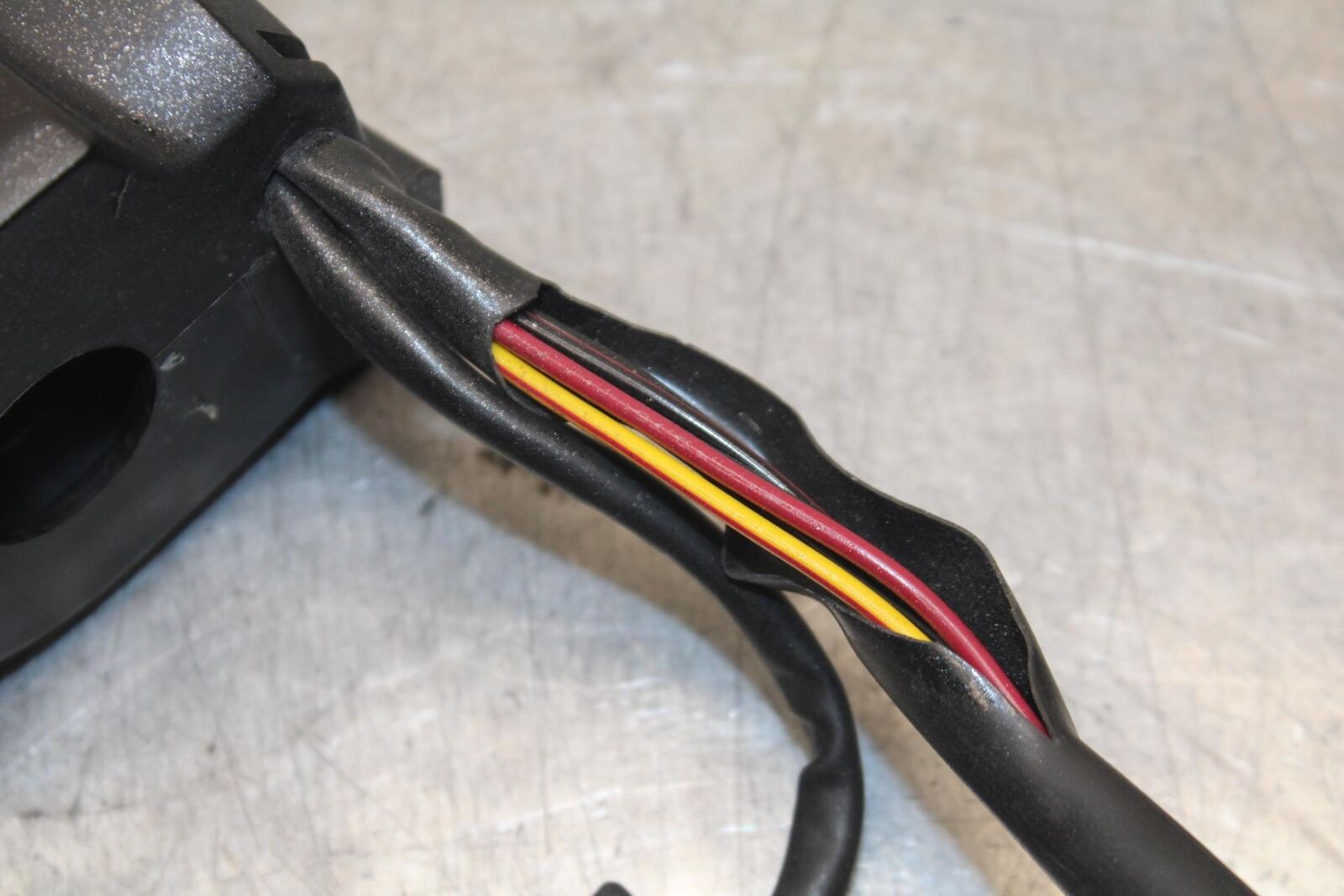 12-17 KAWASAKI ER-6N Z650 RIGHT CLIP ON HANDLE KILL OFF START SWITCH  BB607