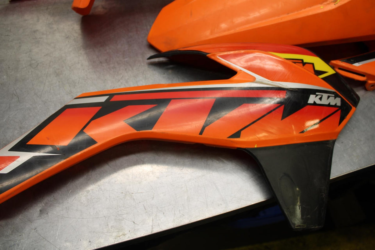 13 KTM 350 SXF PLASTICS BODY KIT FENDERS FAIRINGS COWLS BB104