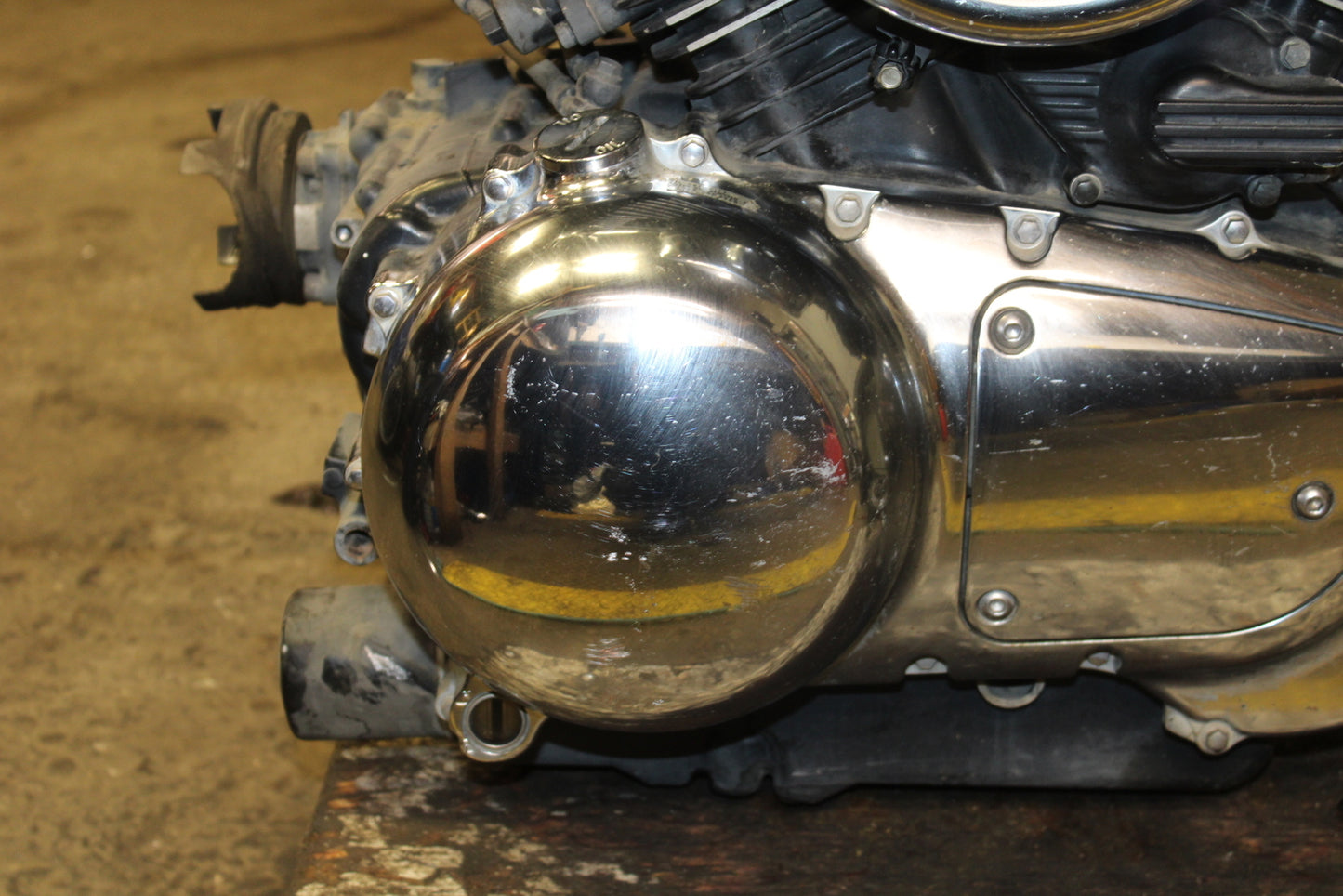 03-08 KAWASAKI VULCAN 1600 ENGINE MOTOR BB754