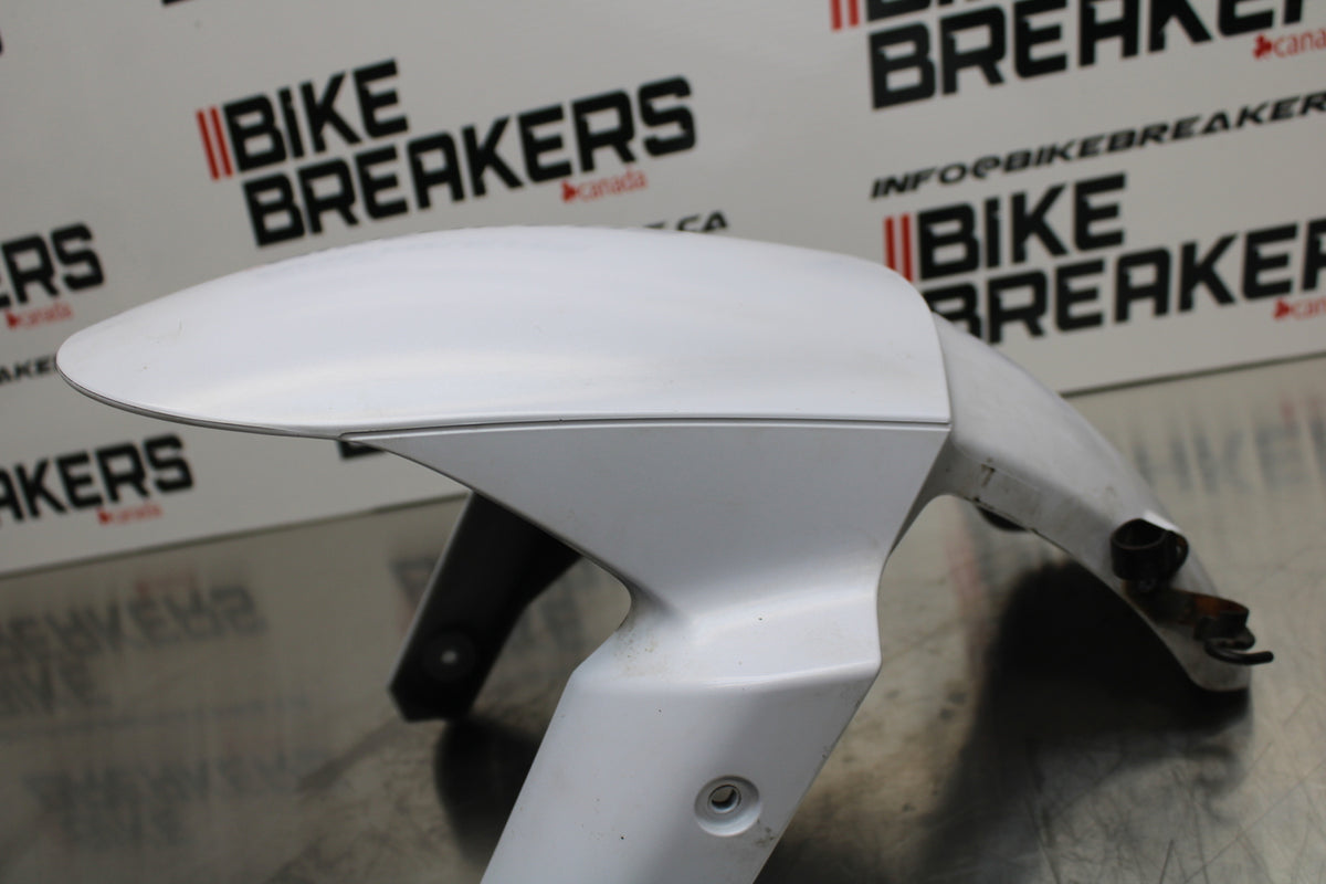 13-18 KAWASAKI NINJA ZX6R FRONT WHEEL FENDER COWL FAIRING BB143