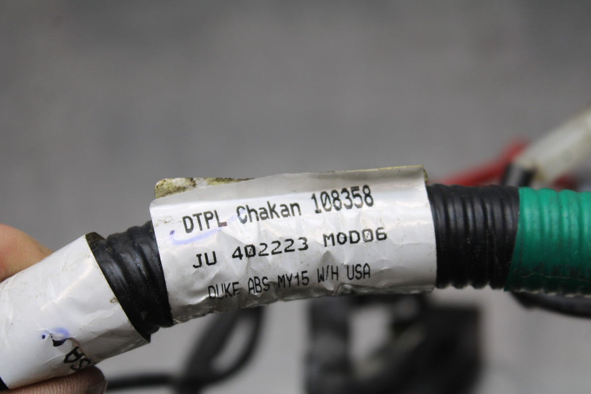 13-16 KTM 390 DUKE MAIN ENGINE WIRING HARNESS MOTOR WIRE LOOM BB815