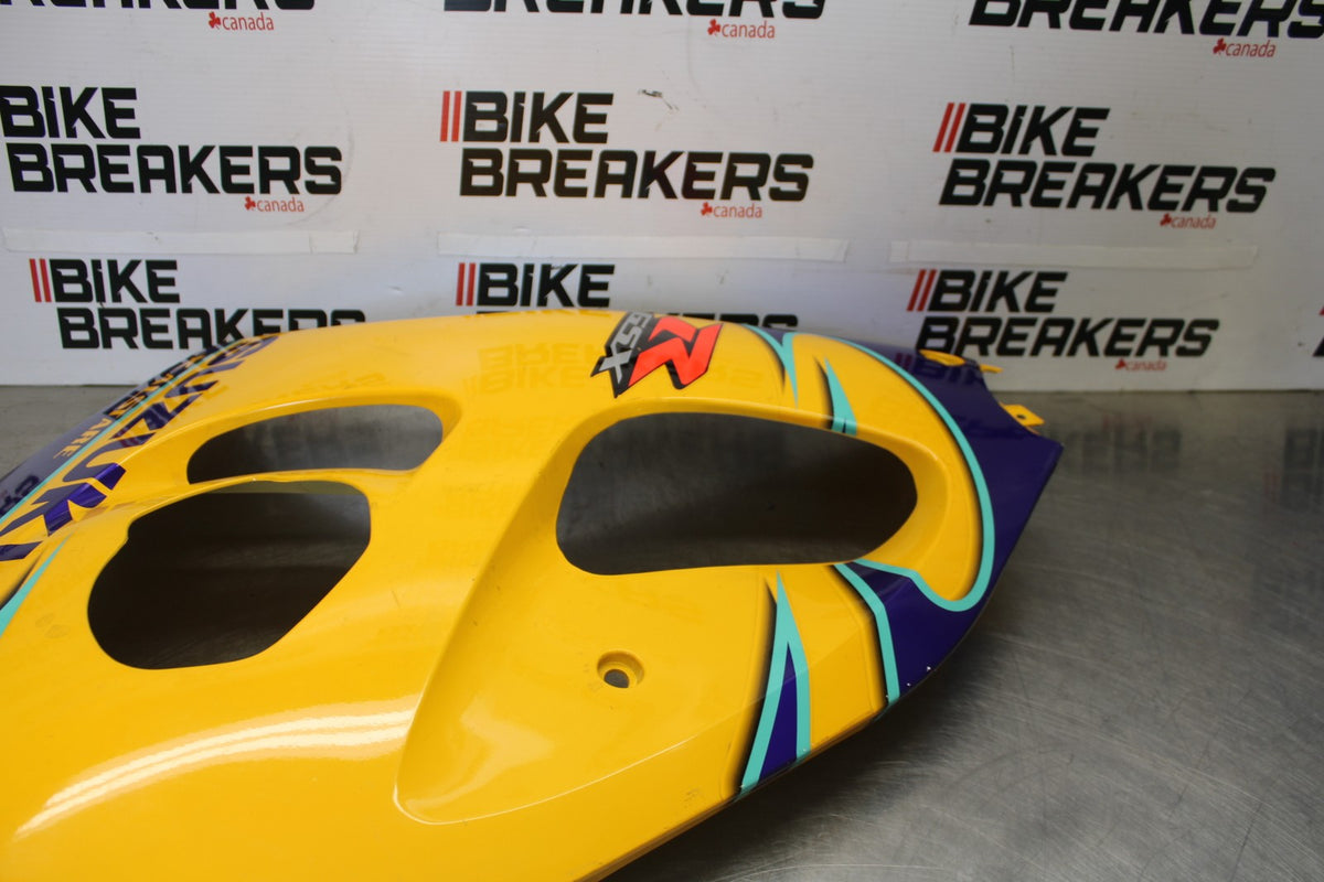 97-98 SUZUKI GSXR 600 SRAD LEFT LOWER MID UPPER SIDE FAIRING COWL BB00