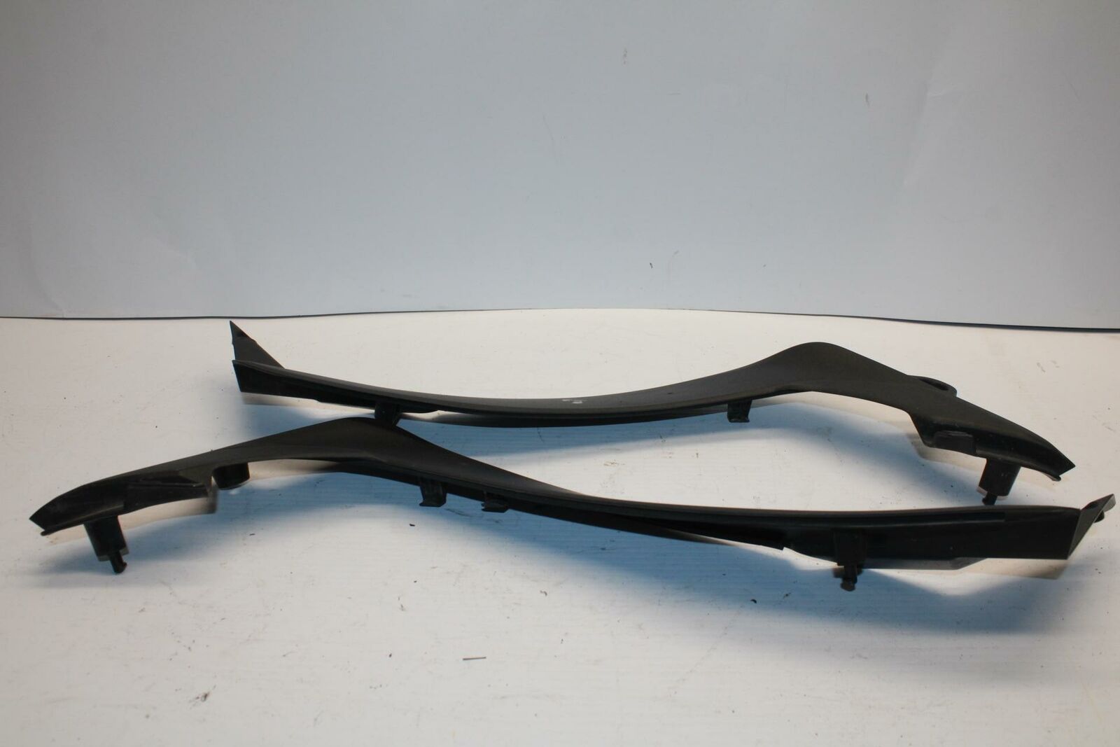 11-12 KAWASAKI Z1000 RIGHT LEFT FUEL TANK PANELS COVERS TRIM SET COWLS  BB249