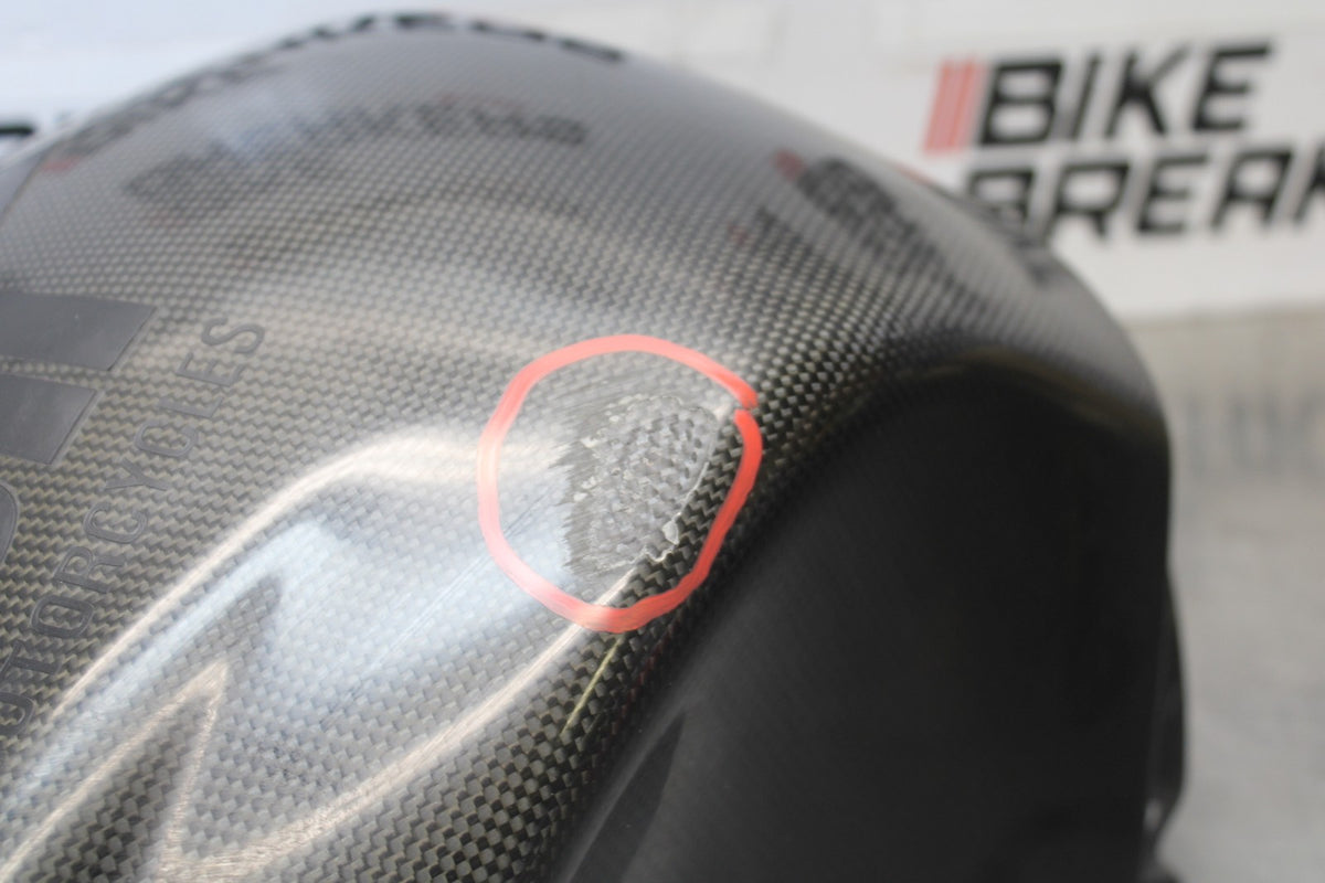 04 BUELL FIREBOLT XB12R CB - CARBON FIBER GAS TANK FUEL CELL COVER FAIRING BB903