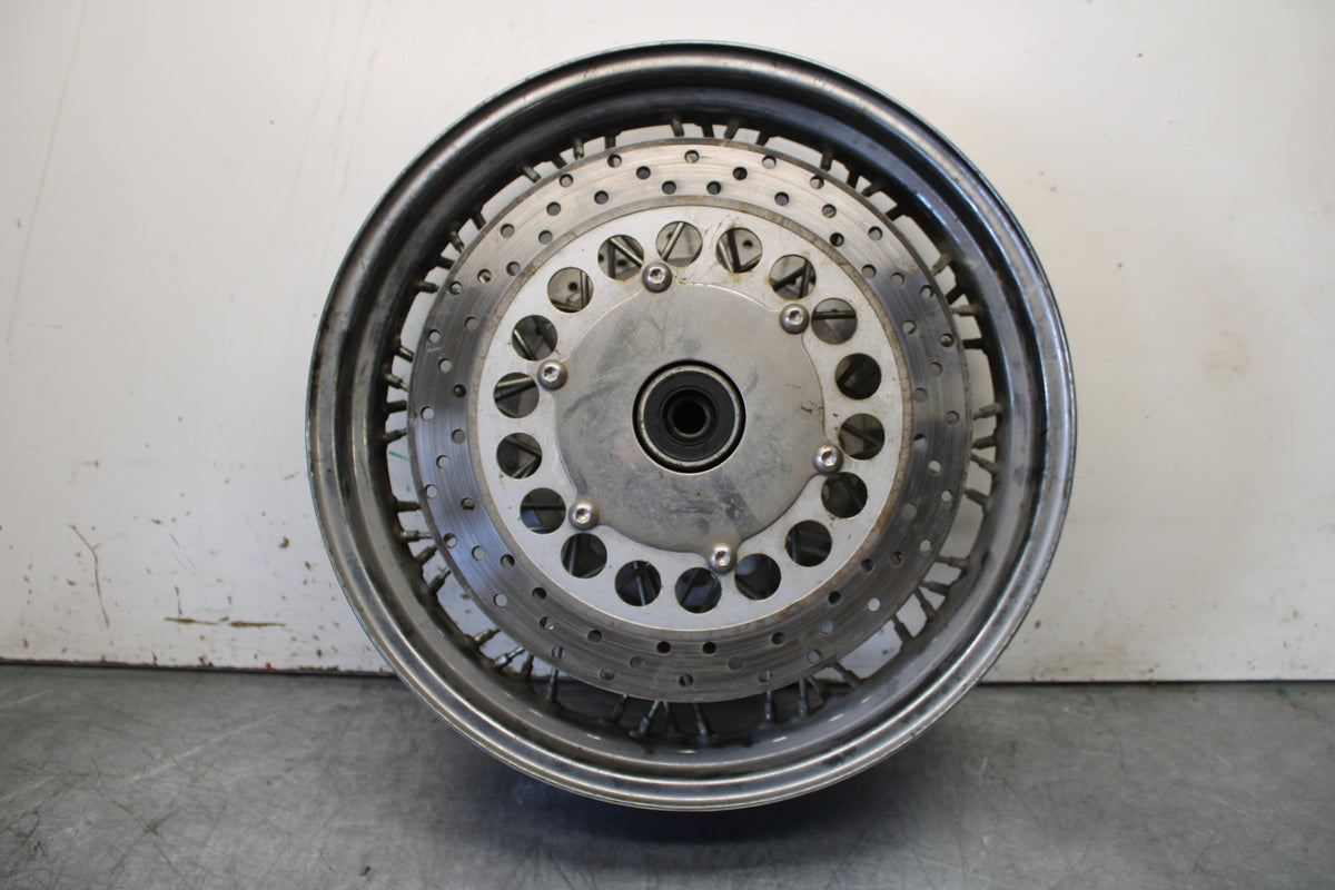 99-00 YAMAHA V STAR 1100 FRONT WHEEL FRONT RIM  BB711