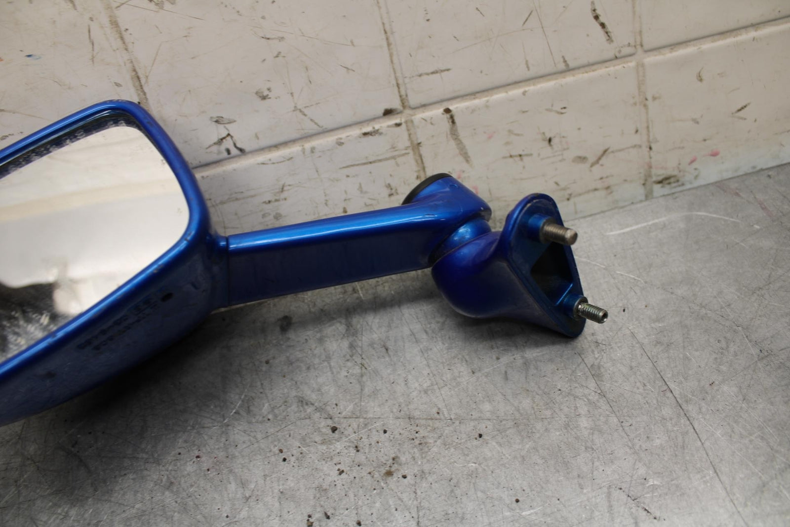 2001 Kawasaki Ninja ZX6 ZX600E LEFT SIDE REAR VIEW MIRROR BB547