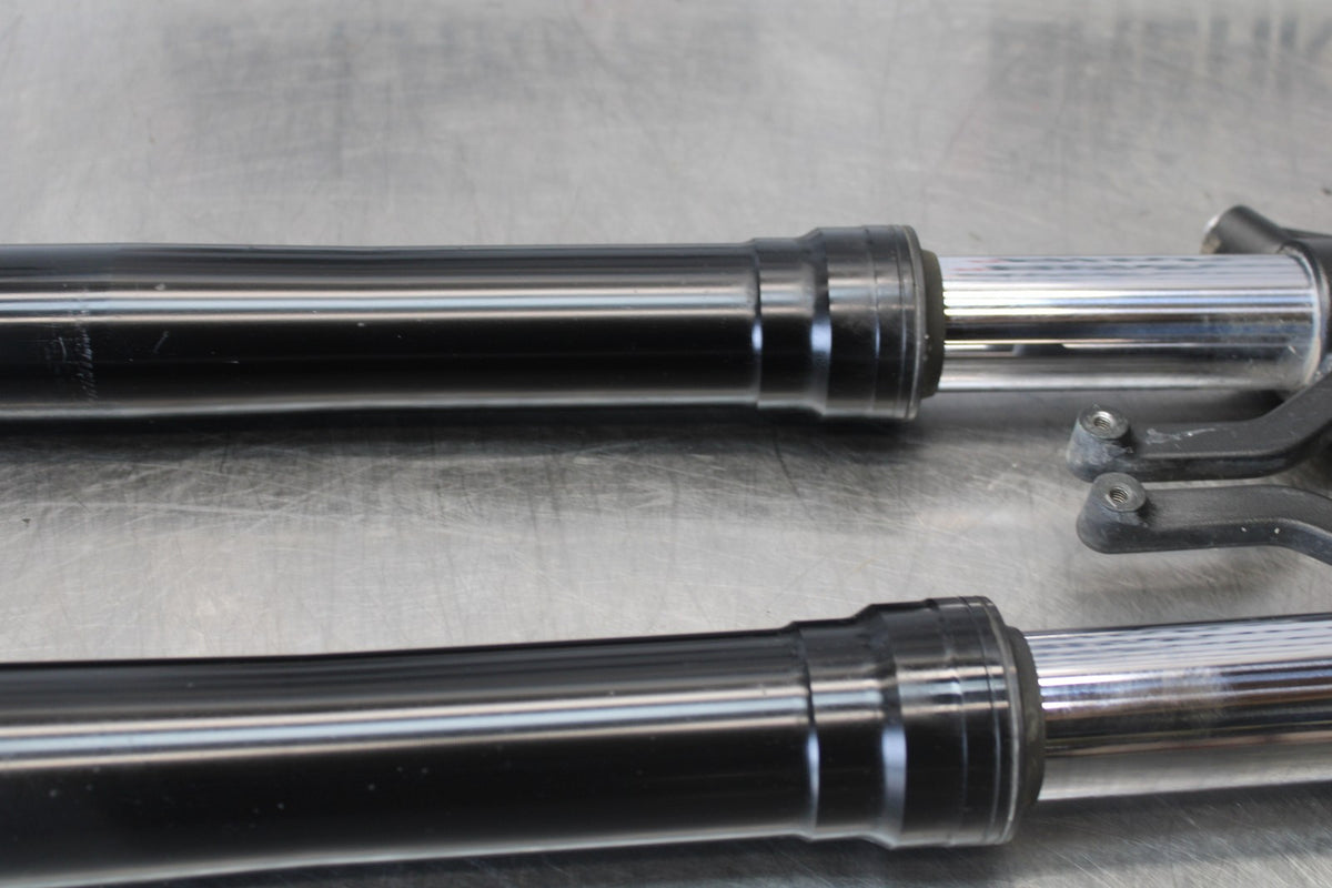 13-18 KAWASAKI NINJA ZX6R FRONT FORKS SHOCK SUSPENSION SET PAIR BB908