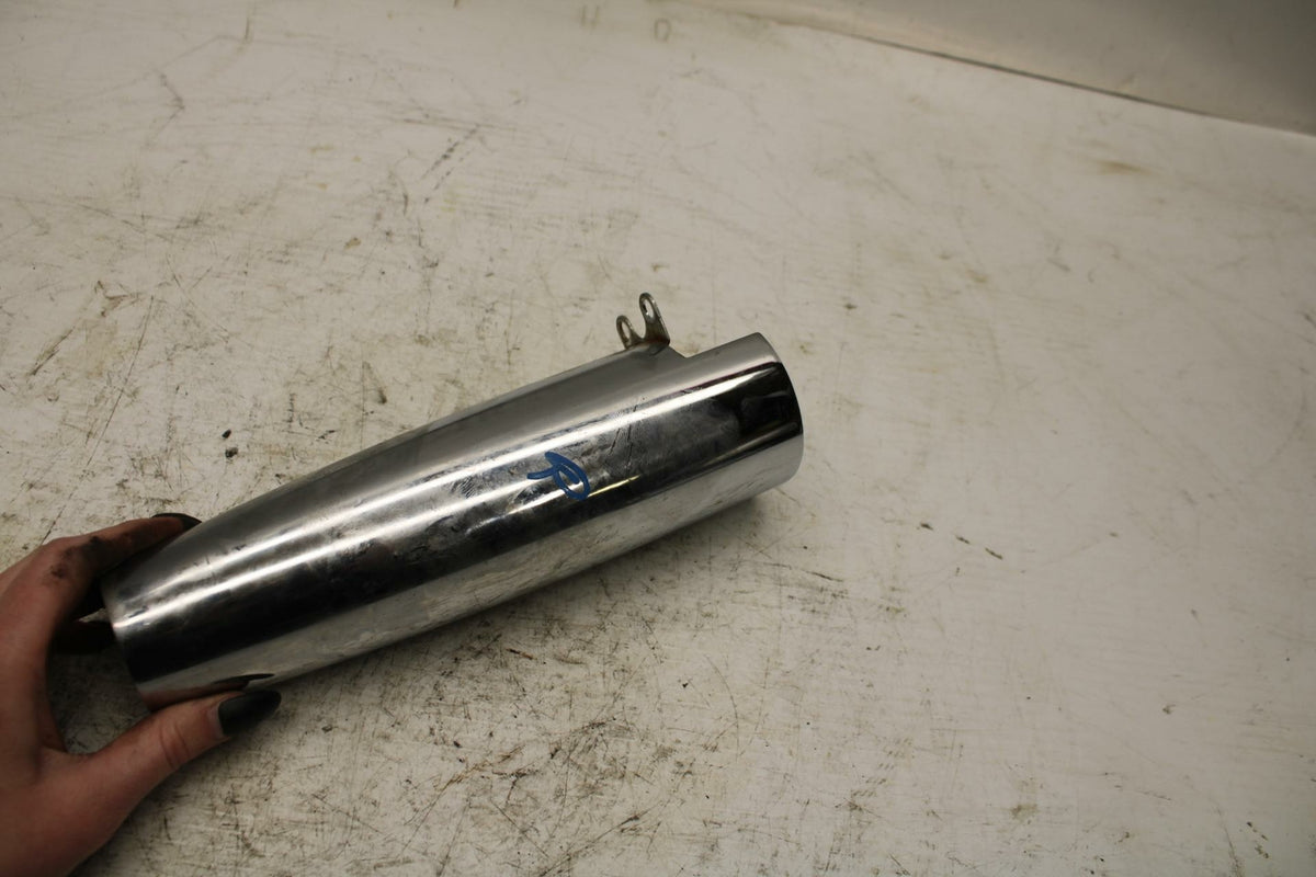 00-07 HONDA SHADOW SABRE 1100 FRONT FORK UPPER COVER TOP GUARD SHIELD BB355 