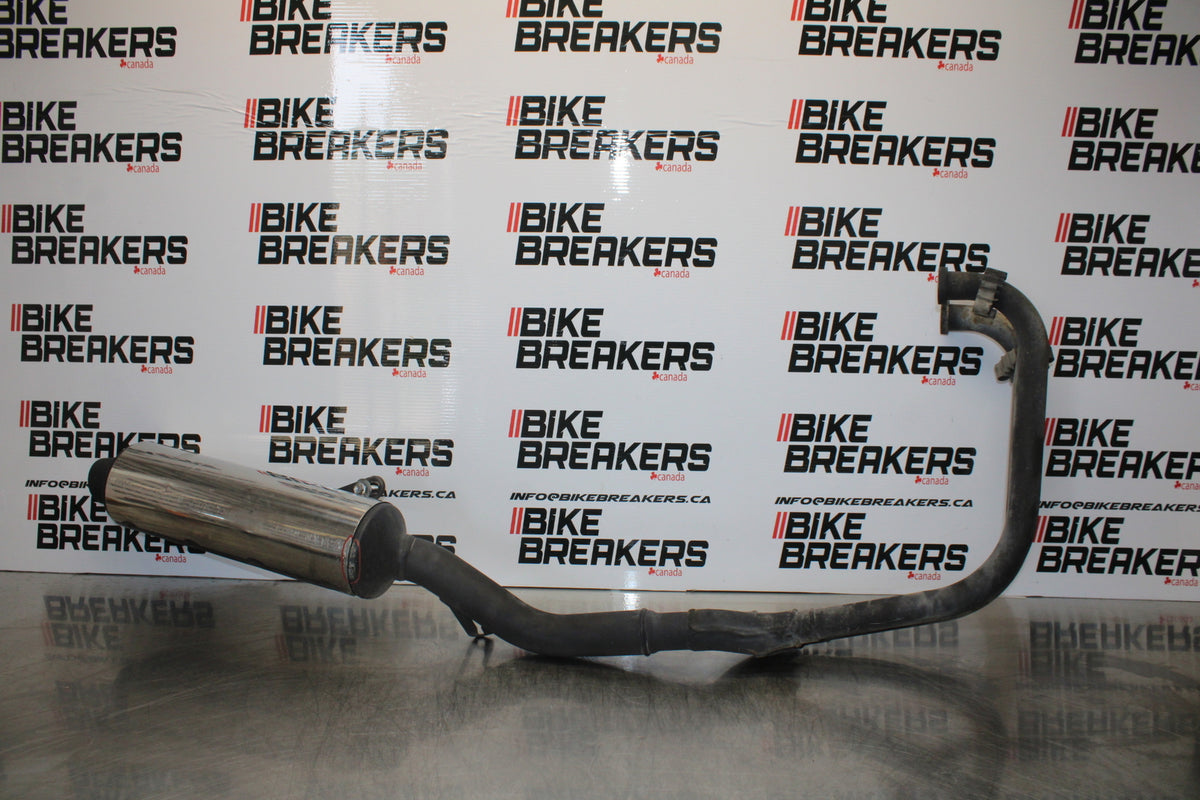 04-09 SUZUKI GS500F FULL EXHAUST SYSTEM HEADERS PIPE MUFFLER BB165