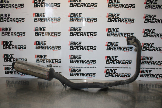 04-09 SUZUKI GS500F FULL EXHAUST SYSTEM HEADERS PIPE MUFFLER BB165
