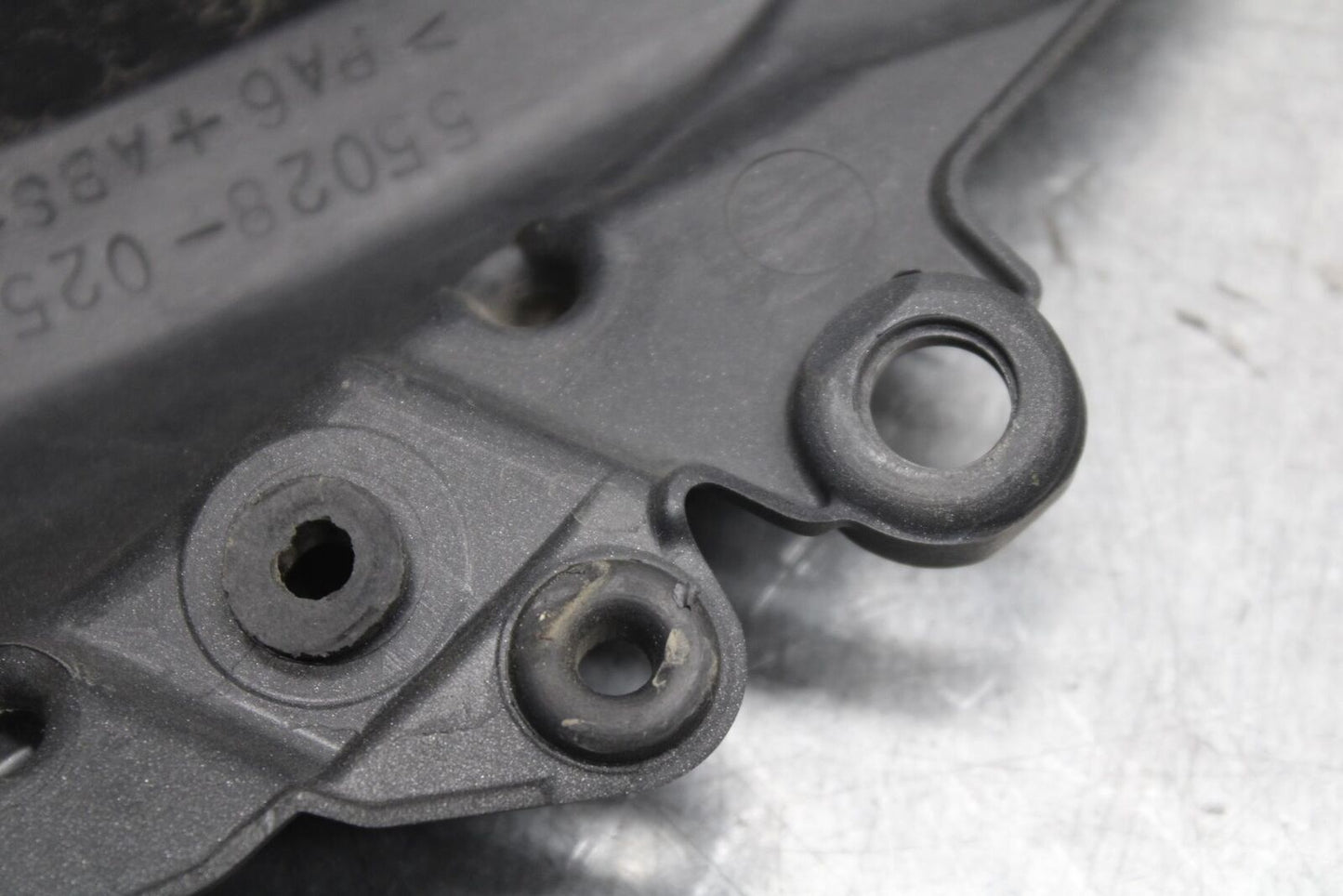 09-12 KAWASAKI NINJA ZX6R LEFT MID SIDE FAIRING COWL BB640