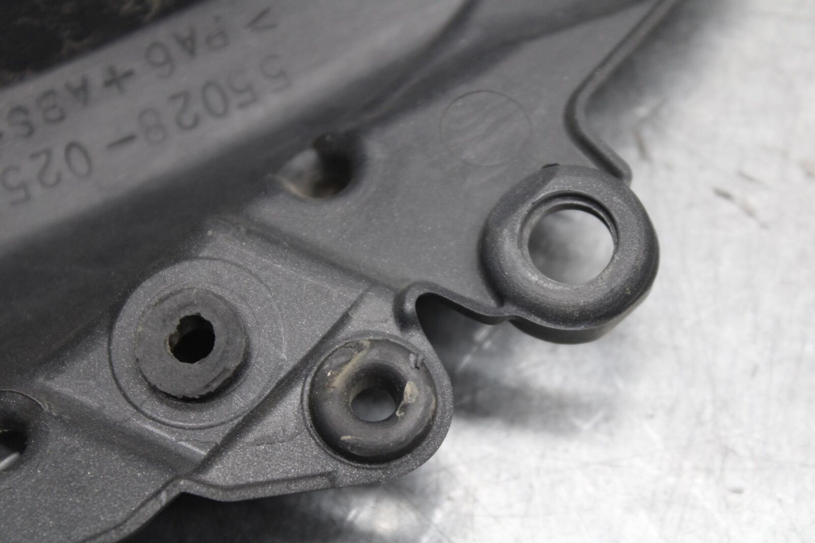 09-12 KAWASAKI NINJA ZX6R LEFT MID SIDE FAIRING COWL BB640