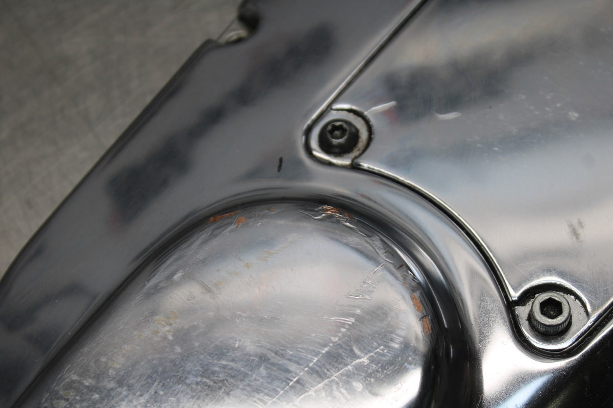 99-00 HARLEY-DAVIDSON ELECTRA GLIDE FLHT PRIMARY CLUTCH SIDE ENGINE COVER BB805