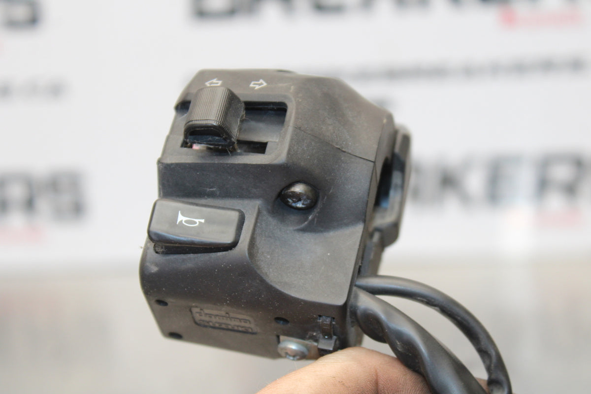 04-09 SUZUKI GS500F LEFT CLIP ON HANDLE HORN SIGNALS SWITCH SWITCHES BB165