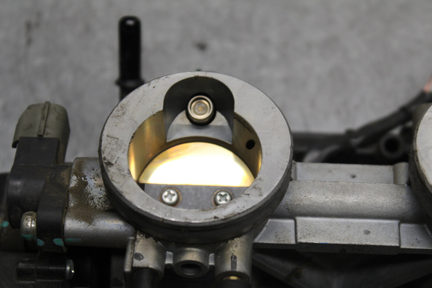 14-15 KAWASAKI NINJA 650 EX650F ABS MAIN FUEL INJECTORS / THROTTLE BODIES BB741