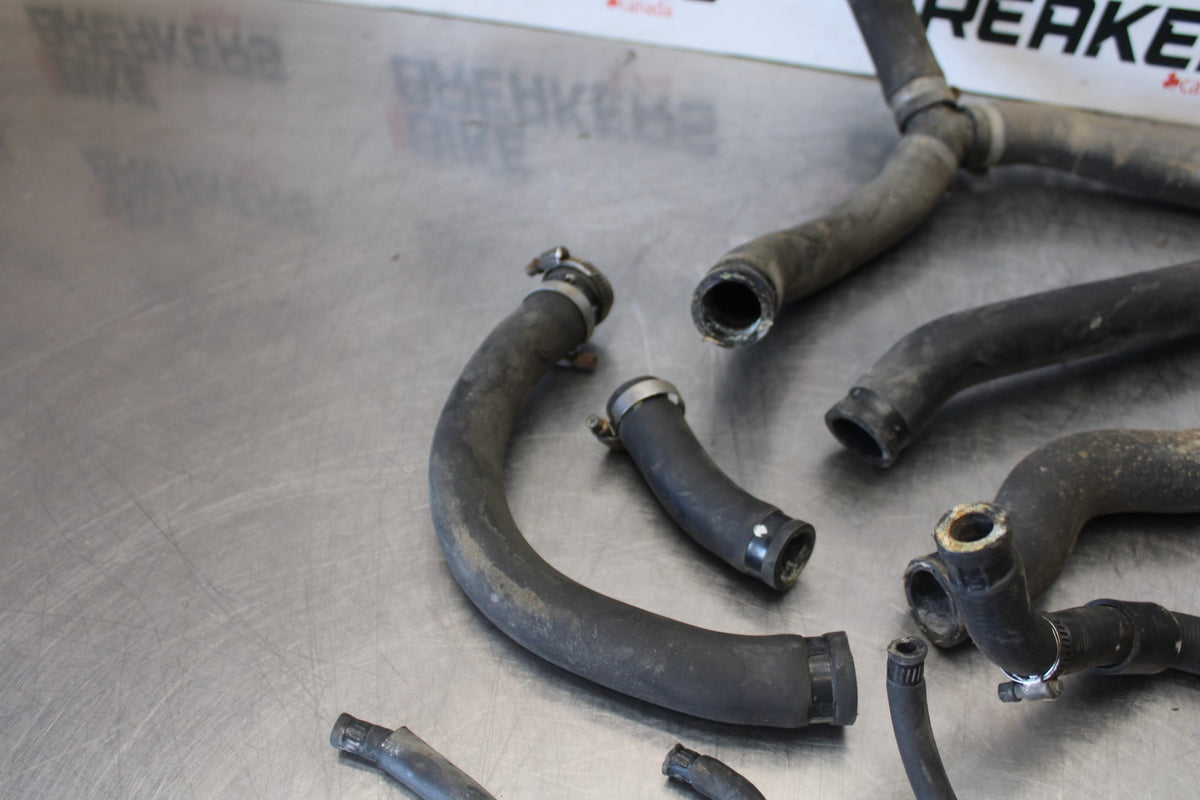 06-07 HONDA INTERCEPTOR 800 VFR800 RADIATOR HOSES COOLANT WATER PIPES BB917