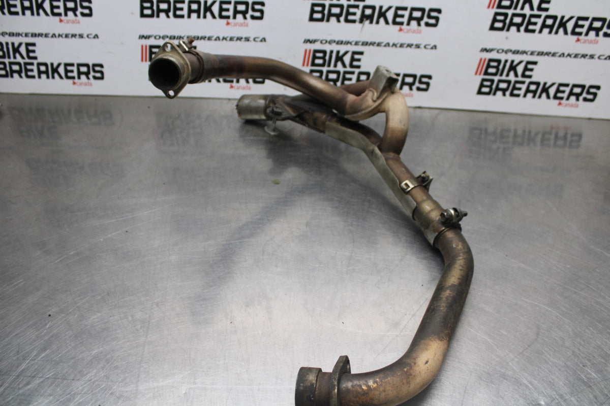 07-08 SUZUKI SV650 EXHAUST HEADER PIPES MANIFOLD BB00
