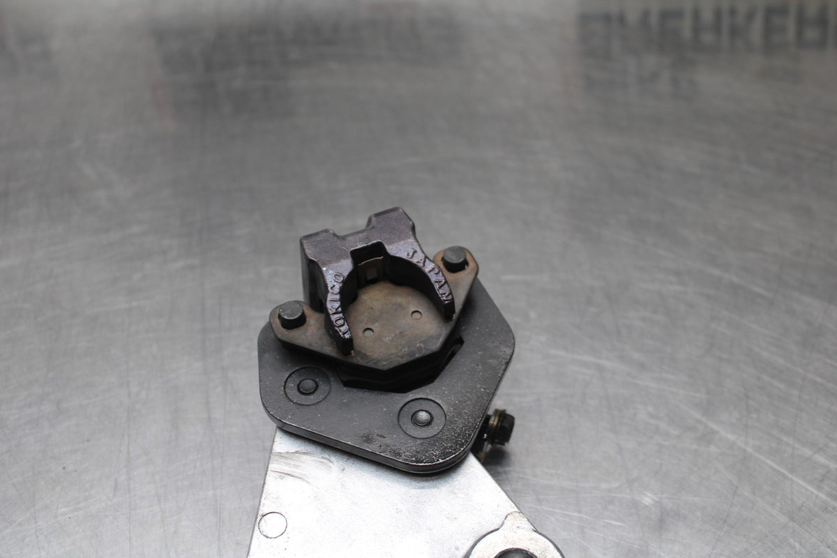 96 KAWASAKI NINJA 500 EX500A REAR BACK BRAKE CALIPER W MOUNT BRACKET BB768