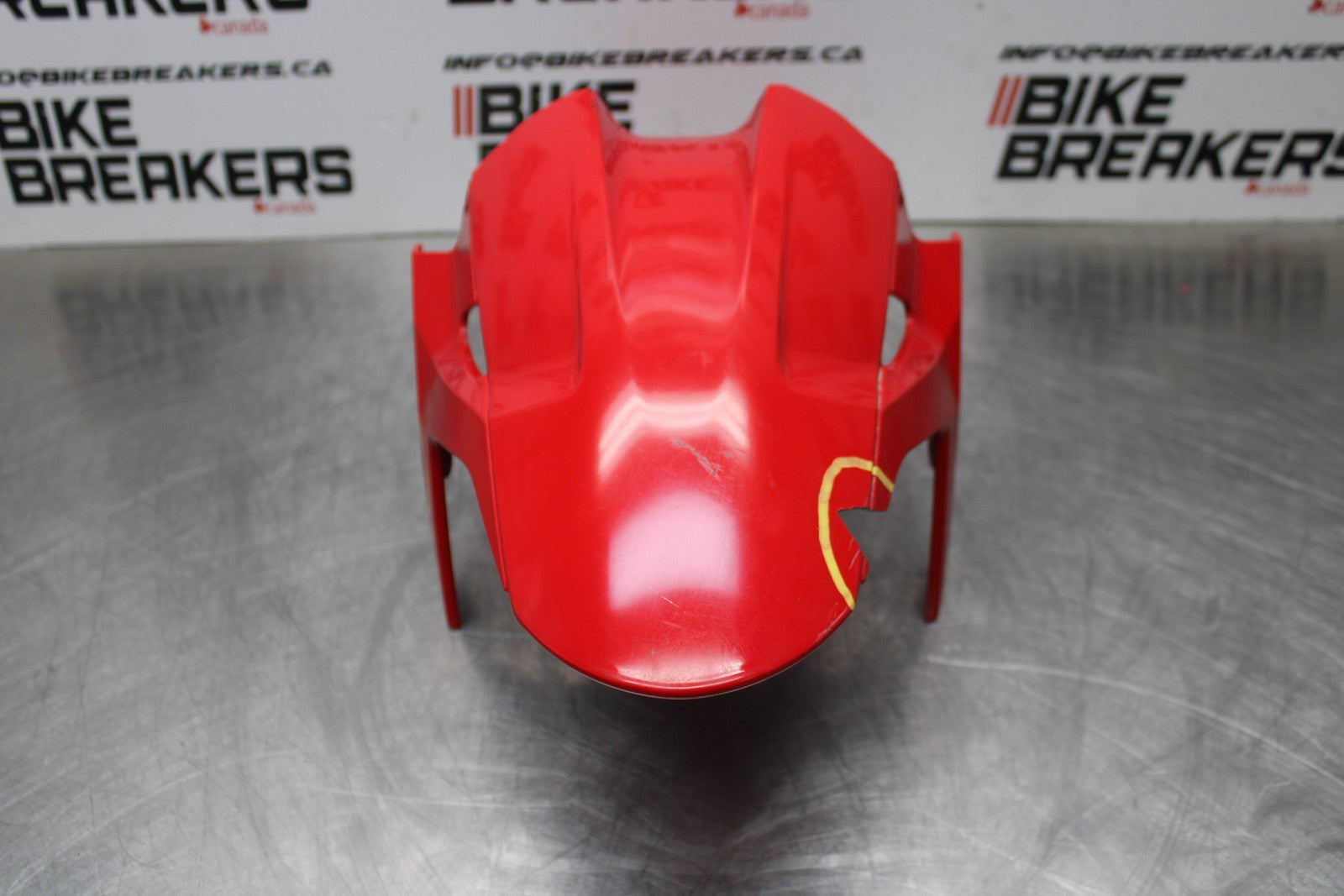 18-23 KAWASAKI NINJA 400 EX400 ABS FRONT WHEEL FENDER COWL FAIRING BB177