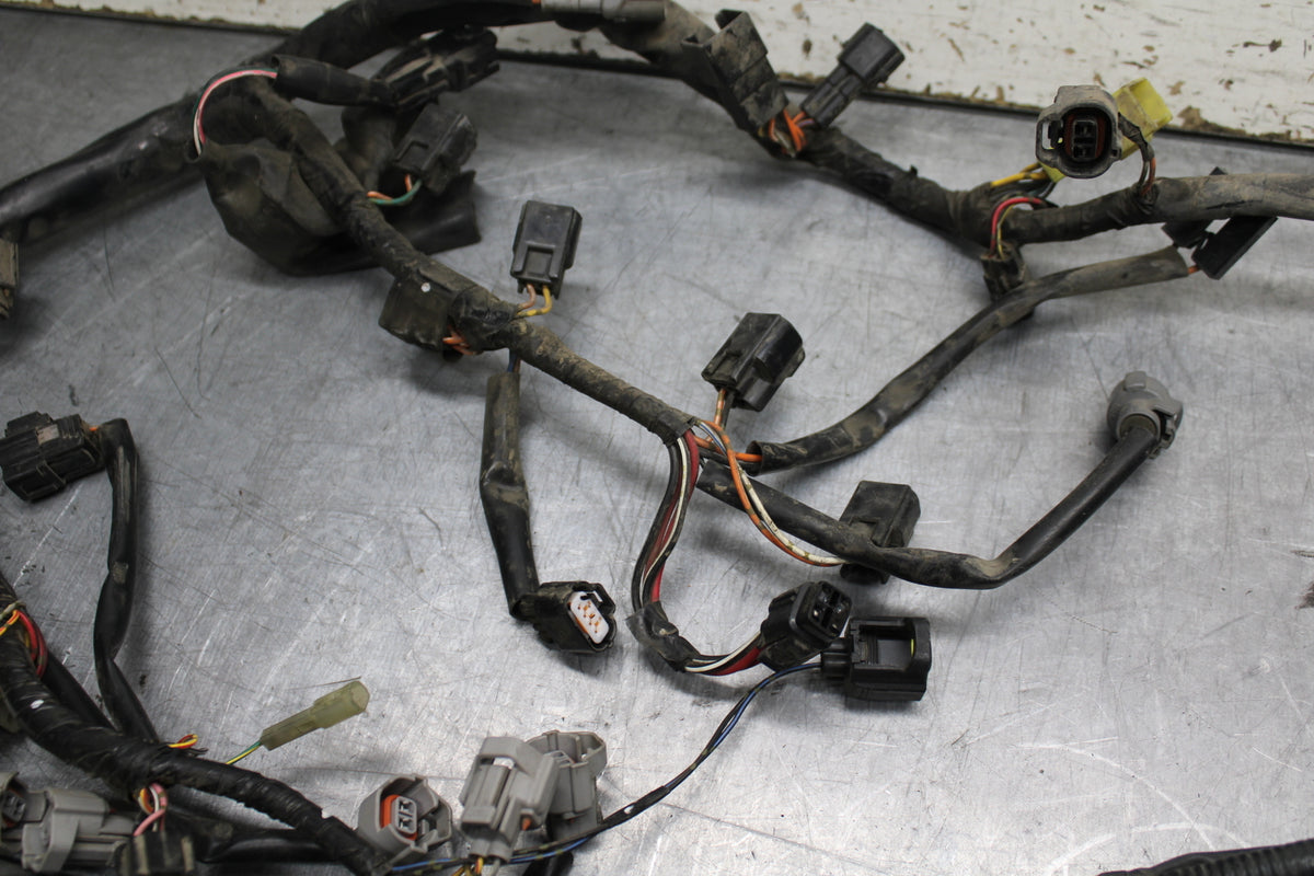 08-09 SUZUKI GSXR600 MAIN ENGINE WIRING HARNESS MOTOR WIRE LOOM BB728