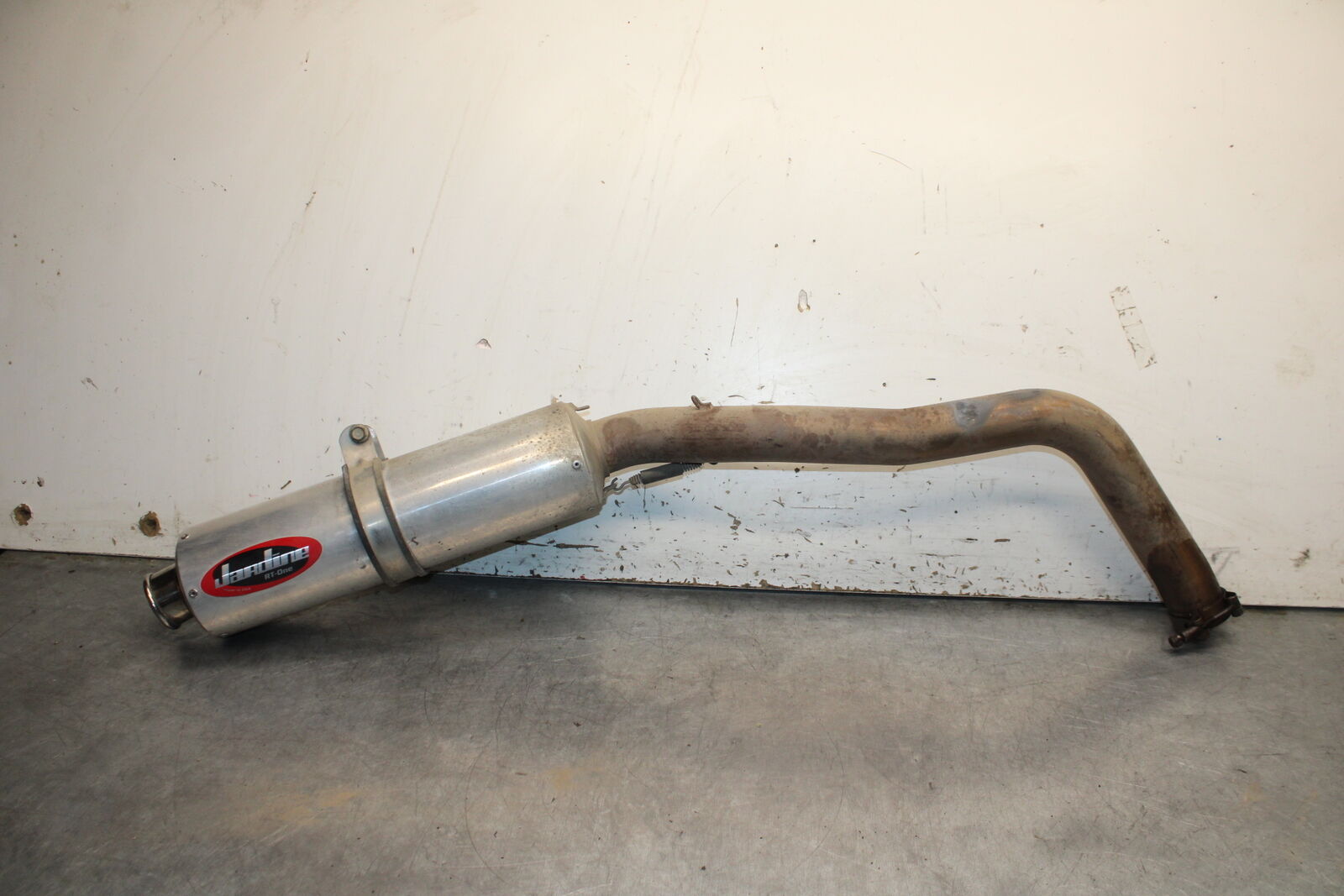 05-06 HONDA CBR600RR AFTERMARKET JARDINE EXHAUST PIPE MUFFLER SLIP ON BB739