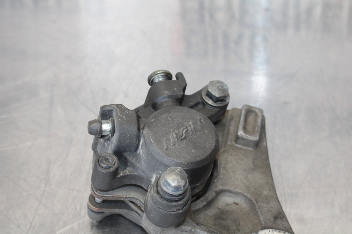 07-08 YAMAHA YZF R1 REAR BACK BRAKE CALIPER W MOUNT BRACKET BB160