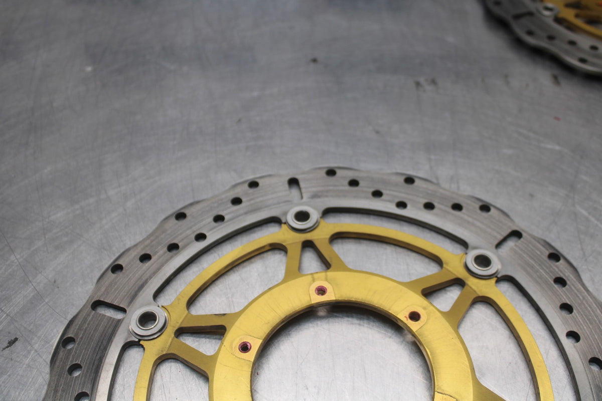 00-01 HONDA CBR929RR FRONT LEFT RIGHT BRAKE ROTORS DISCS BB925