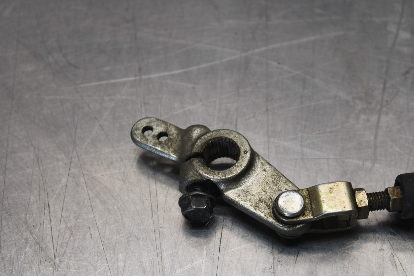 03-08 KAWASAKI VULCAN 1600 REAR BACK BRAKE MASTER CYLINDER W RESERVOIR BB196