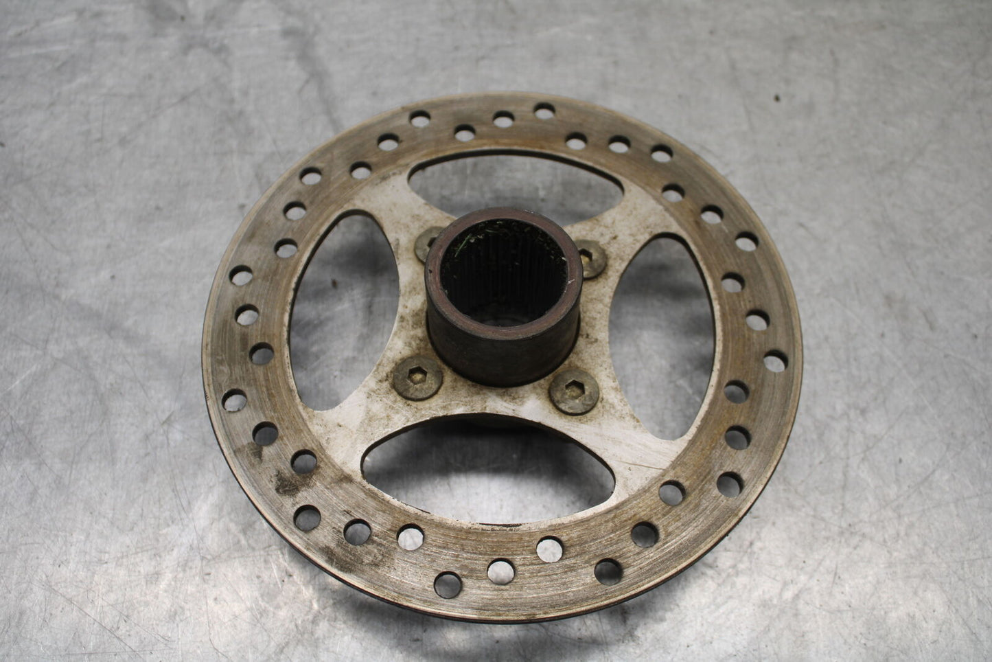 09-24 YAMAHA RAPTOR 700R REAR ROTOR BACK BRAKE DISC HUB BB654