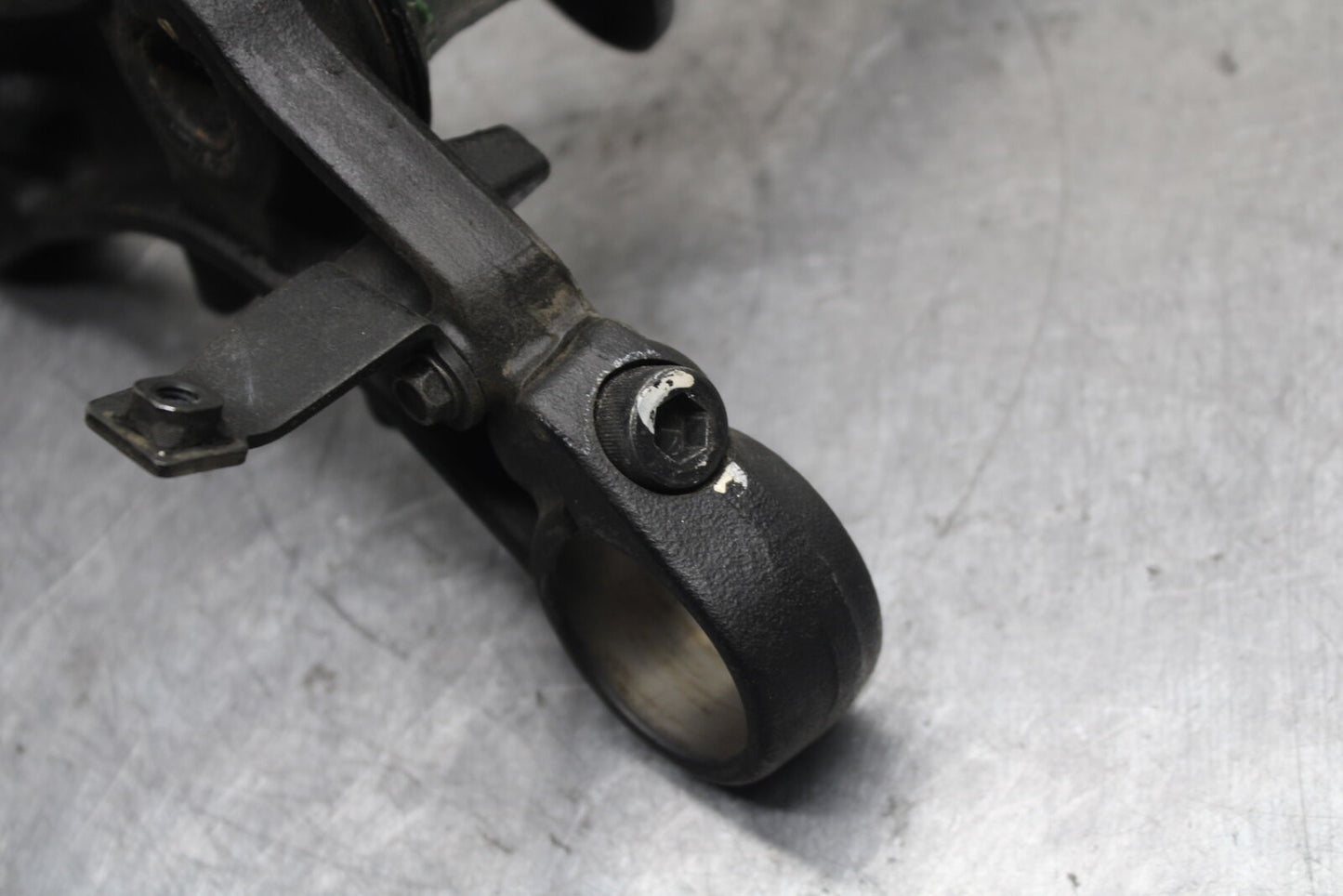 08-12 KAWASAKI NINJA 250R EX250J FRONT FORKS CLAMP LOWER TRIPLE TREE STEM BB111