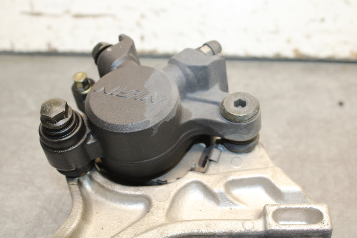 05-06 HONDA CBR600RR REAR BACK BRAKE CALIPER W MOUNT BRACKET BB727