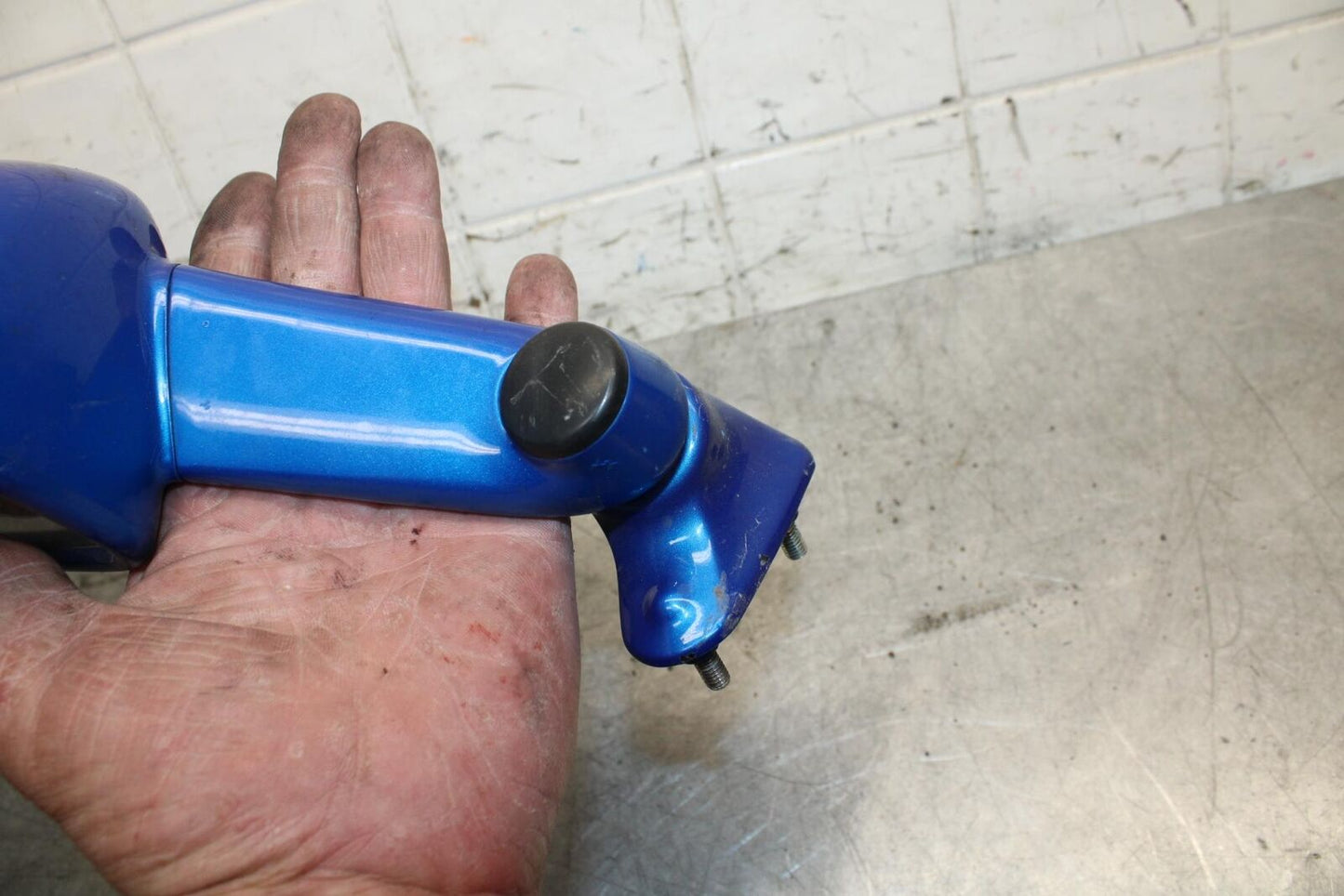 2001 Kawasaki Ninja ZX6 ZX600E LEFT SIDE REAR VIEW MIRROR BB547