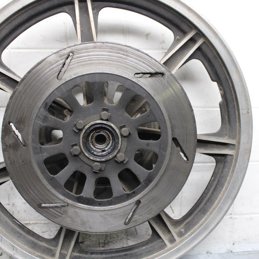 1979 Yamaha XS1100 FRONT WHEEL RIM AND ROTORS DISCS BB572