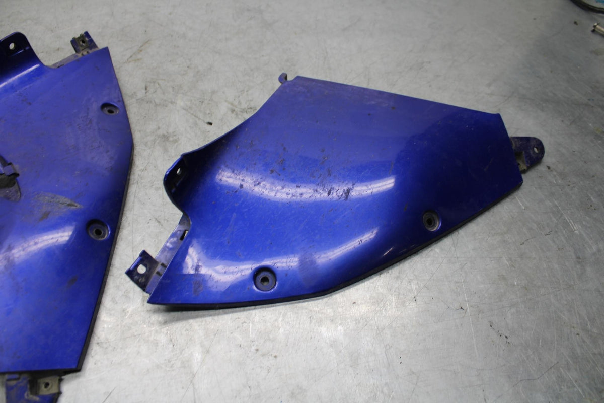 96-07 YAMAHA YZF600R RIGHT LEFT INNER FAIRINGS COWLS PANELS TRIMS BB427 THUNDERC