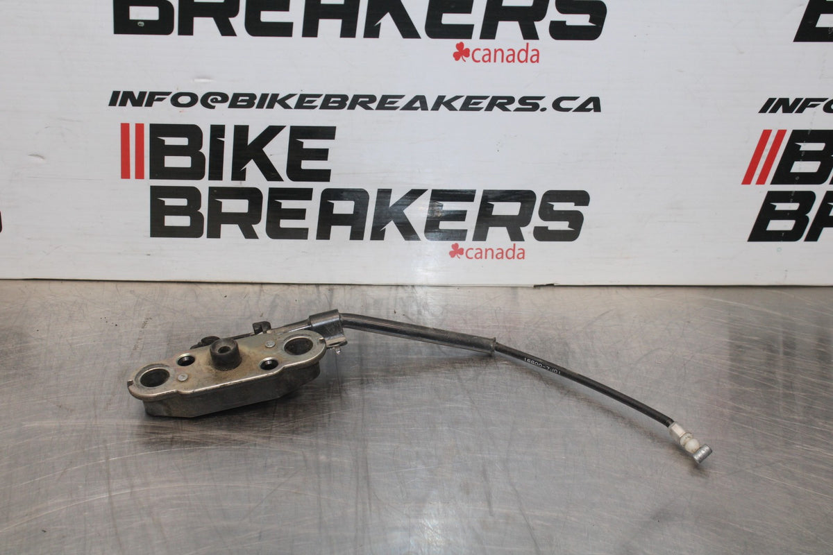 08 SUZUKI SV650 REAR PASSENGER SEAT LATCH LOCK ASSEMBLY BB846