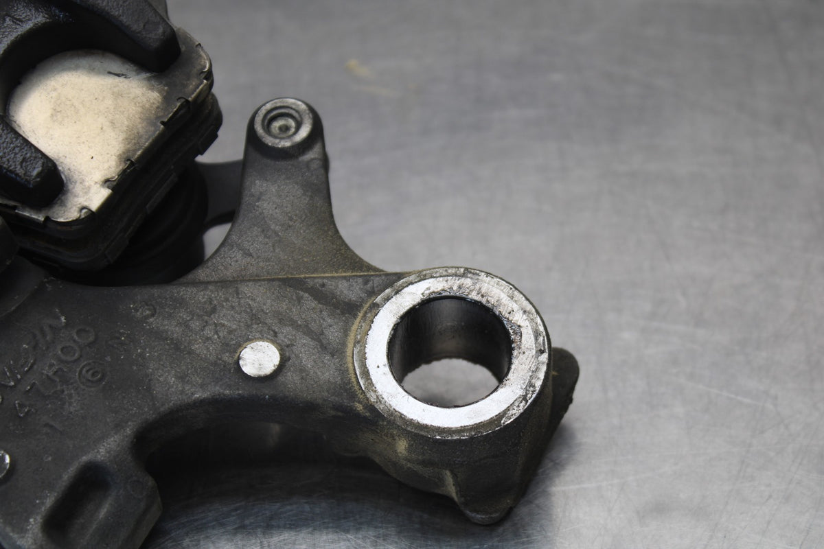 11-22 SUZUKI GSXR 600  REAR BACK BRAKE CALIPER W MOUNT BRACKET BB193