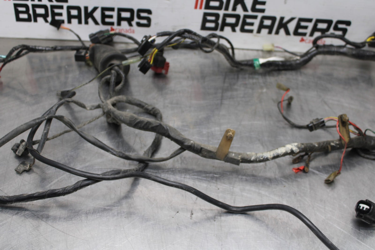 98 KAWASAKI NINJA ZX6 MAIN ENGINE WIRING HARNESS MOTOR WIRE LOOM BB870