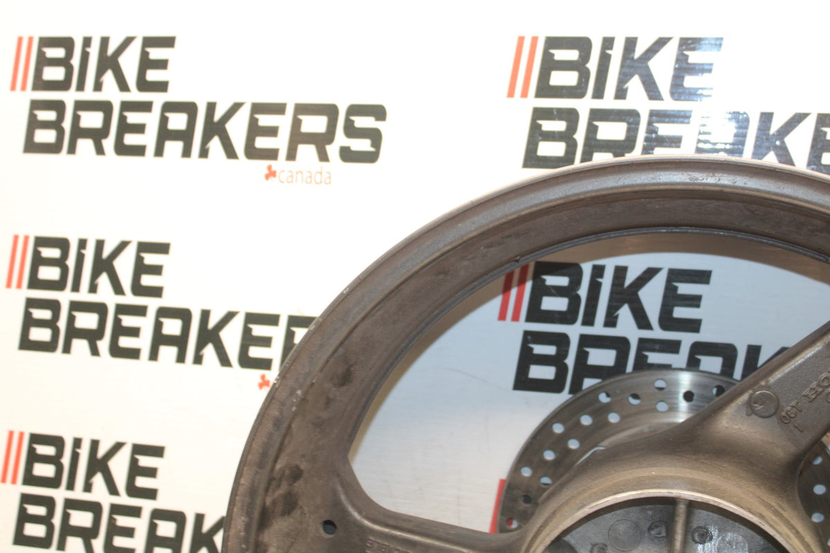 05-06 HONDA CBR600RR REAR WHEEL BACK RIM & ROTOR BB945