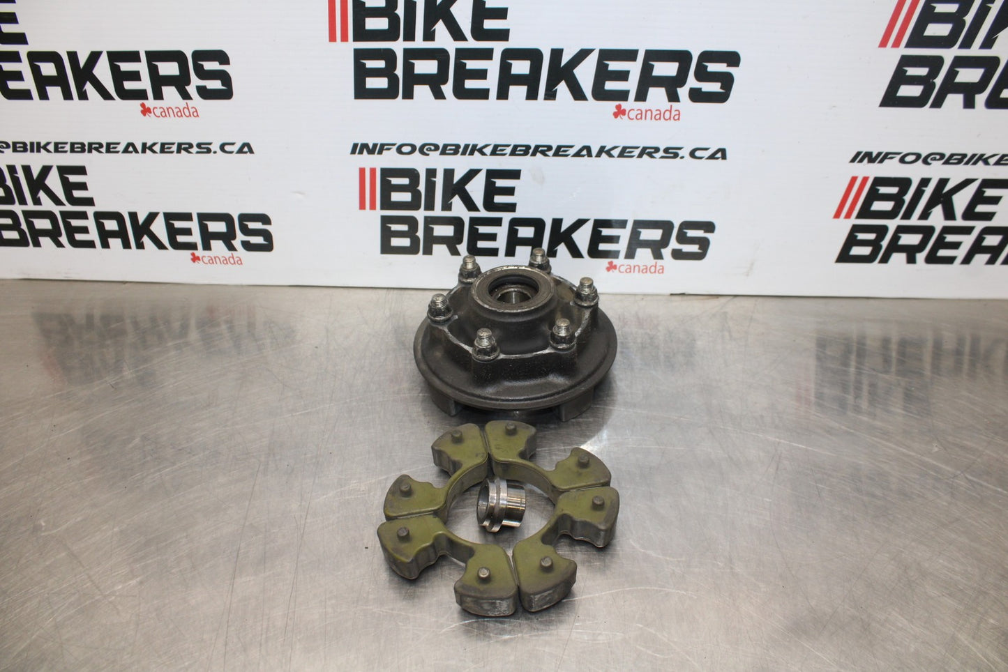 08 KAWASAKI NINJA ZX10R REAR HUB & SHOCK DAMPERS CUSH ABSORBERS BB201