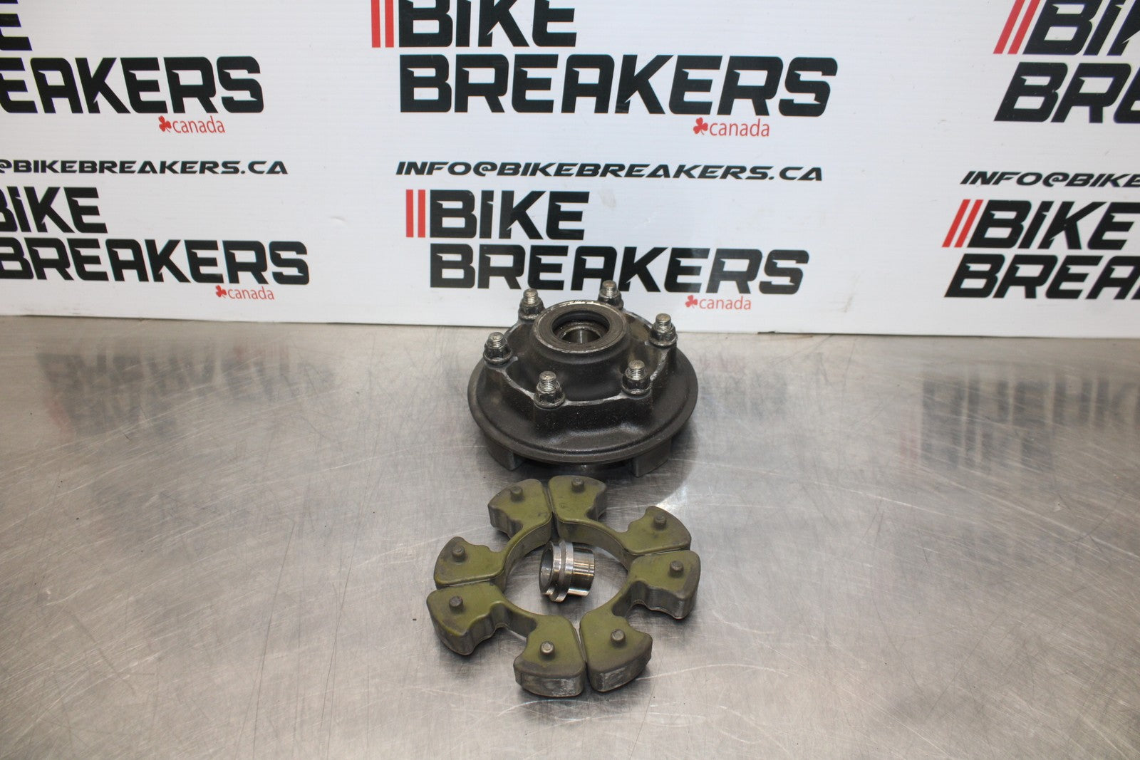 08 KAWASAKI NINJA ZX10R REAR HUB & SHOCK DAMPERS CUSH ABSORBERS BB201