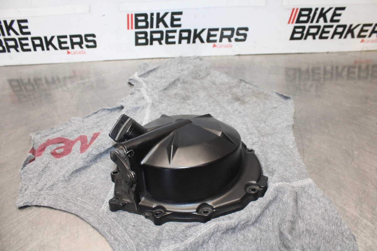 08 KAWASAKI NINJA ZX10R CLUTCH SIDE ENGINE MOTOR COVER BB902