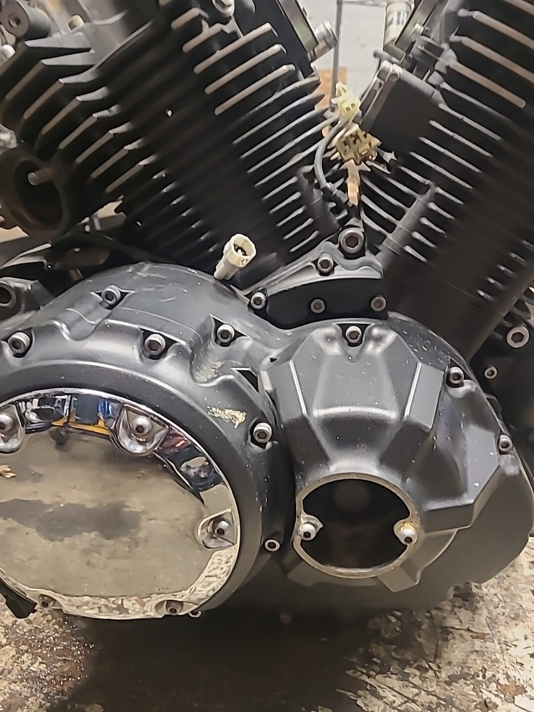 2007 Yamaha V Star 1300 XVS1300A ENGINE MOTOR BB78