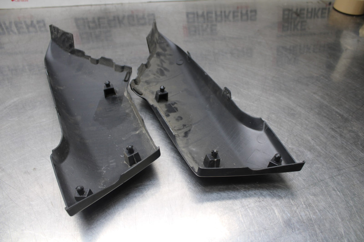 15 SUZUKI GW250F RIGHT LEFT FRAME MID SIDE COVERS COWLS PANELS TRIM BB789