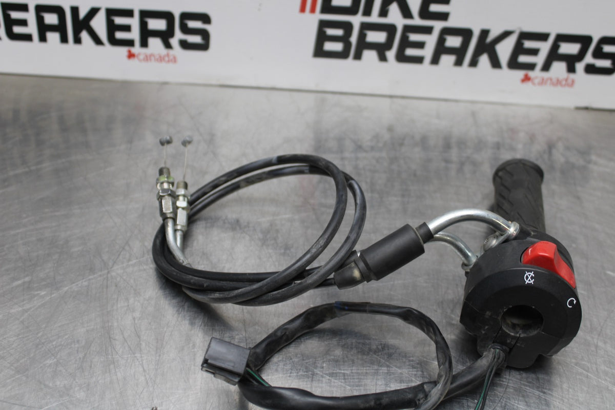 10 SUZUKI SV650 RIGHT CLIP ON HANDLE KILL OFF START SWITCH SWITCHES BB181
