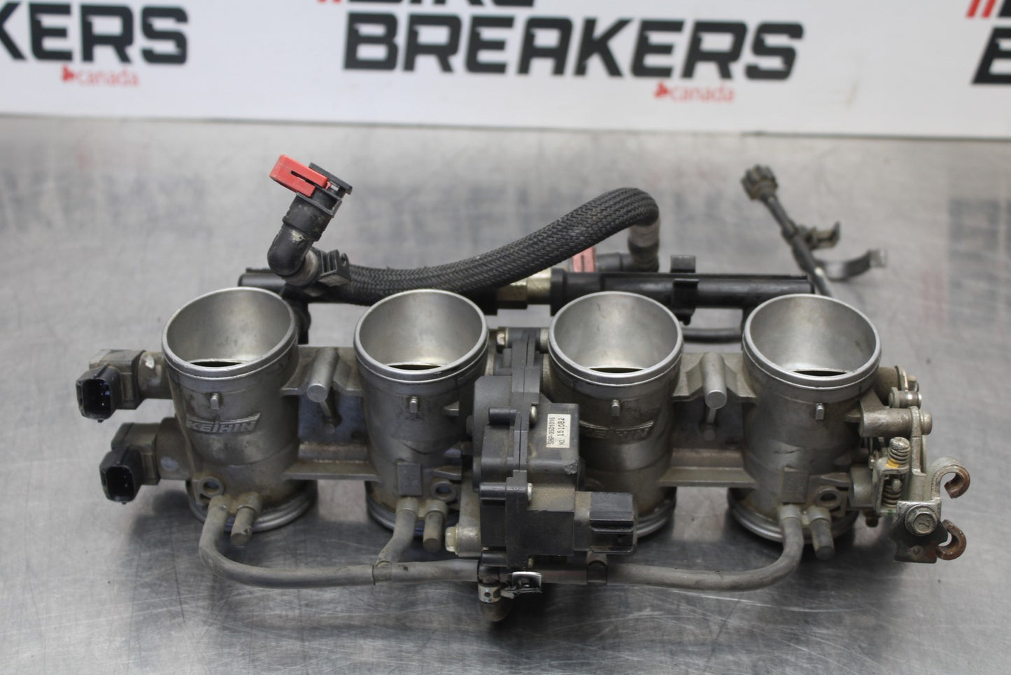 07-08 KAWASAKI NINJA ZX6R MAIN FUEL INJECTORS / THROTTLE BODIES BB203