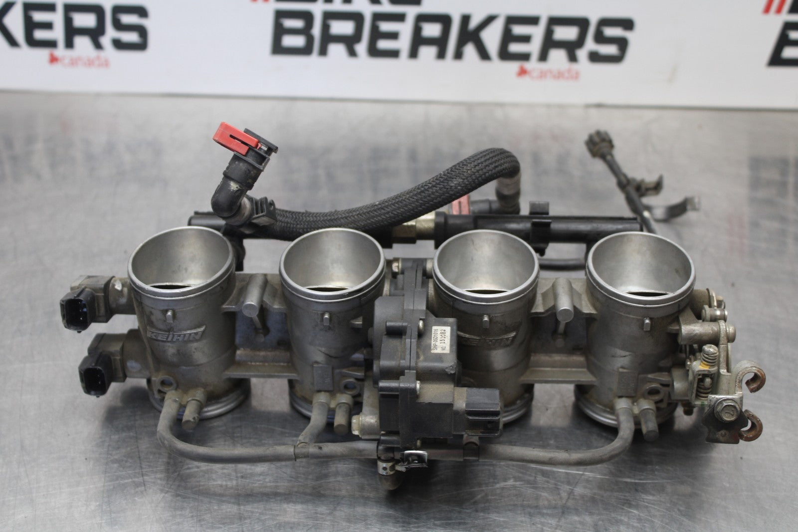 07-08 KAWASAKI NINJA ZX6R MAIN FUEL INJECTORS / THROTTLE BODIES BB203